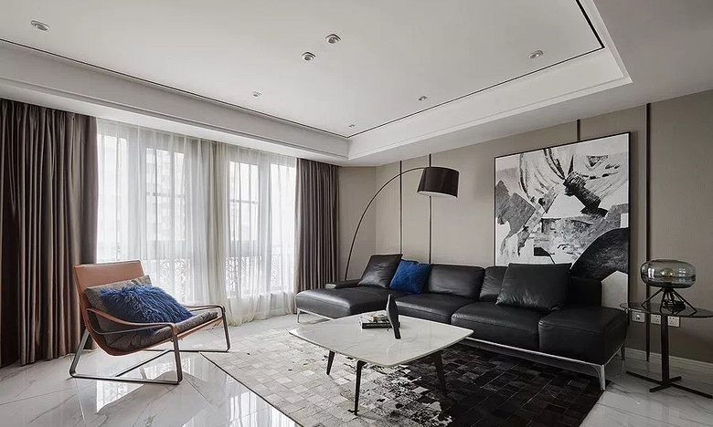 现代简约风格 鸿图装饰 烟台装饰公司