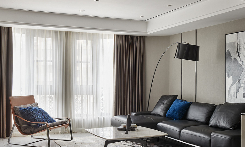 现代简约风格 鸿图装饰 烟台装饰公司