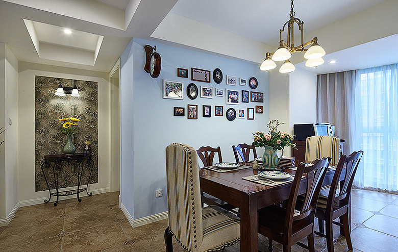 美式风格装修案例 鸿图装饰