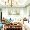 佰和悦府现代美式风格装修效果图