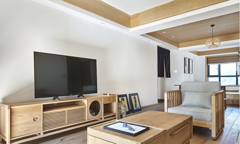 原木风格 鸿图装饰  