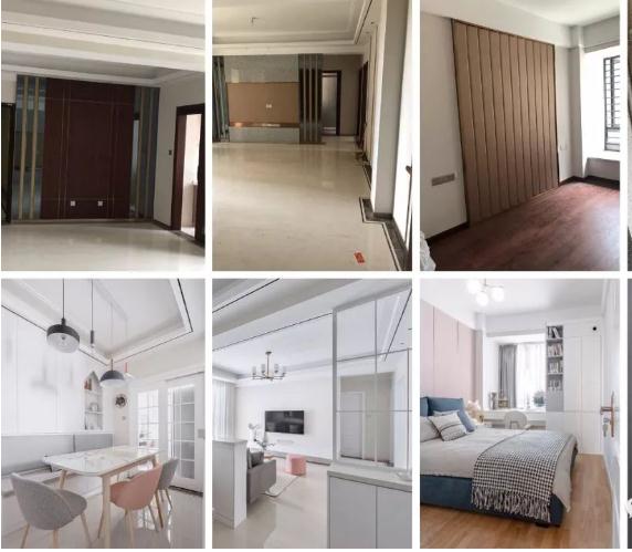 猪肝红老房翻新装修，变身清新淡雅小梦幻