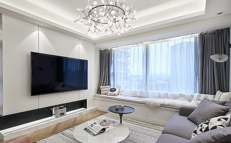 烟台装饰公司 现代风格装修案例