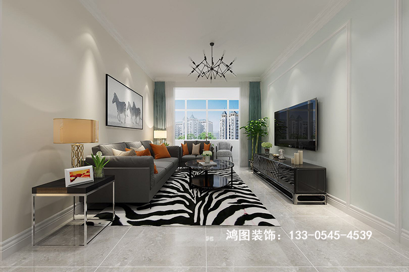 泰颐新城95平米简约风格案例分享