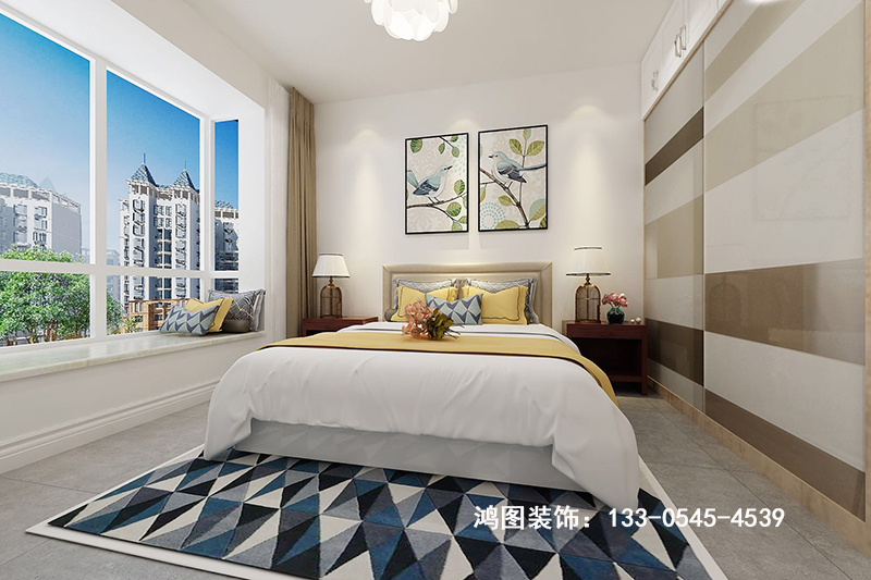 泰颐新城95平米简约风格案例分享