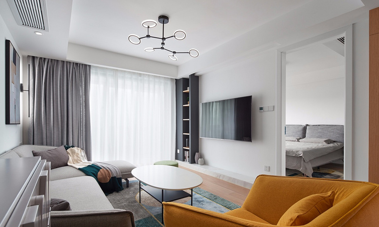 现代简约：可以色彩斑斓，亦可以庄重文雅。