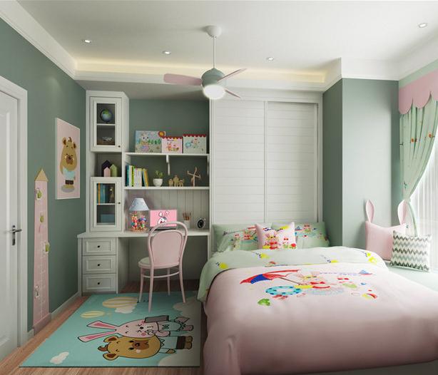 儿童房效果图 儿童房装修 鸿图装饰