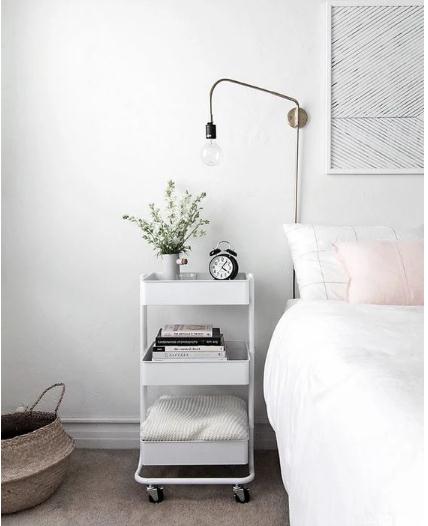 家居装潢 床边柜