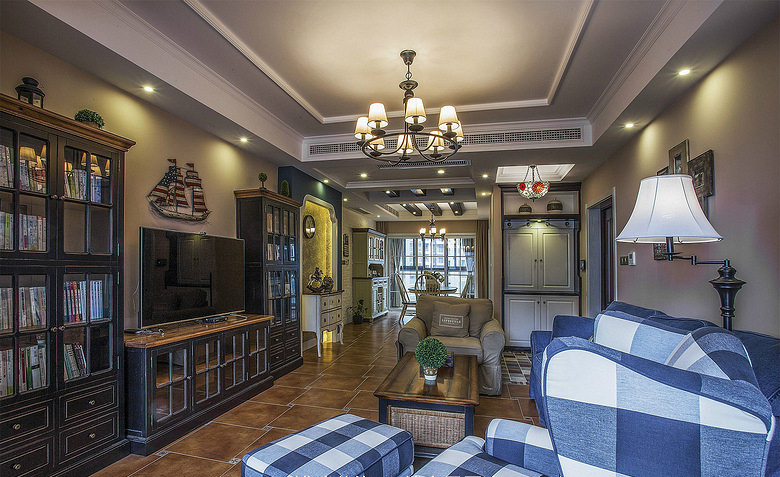 鸿图装饰  美式地中海装修风格