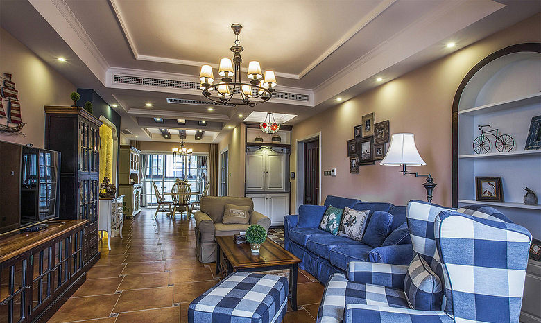 鸿图装饰  美式地中海装修风格