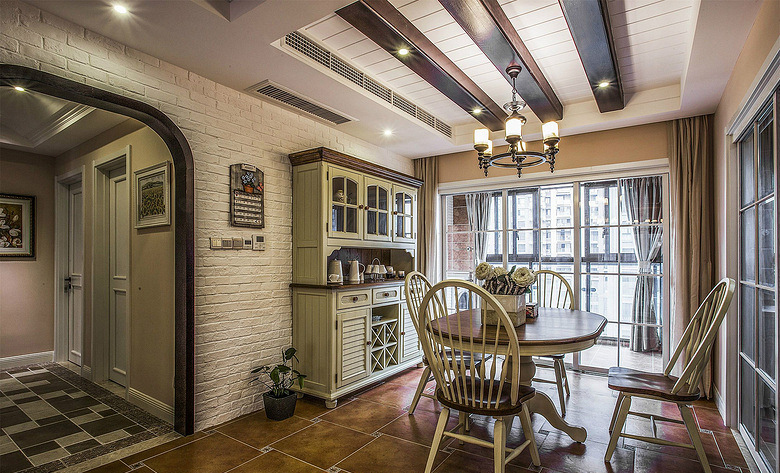 鸿图装饰  美式地中海装修风格