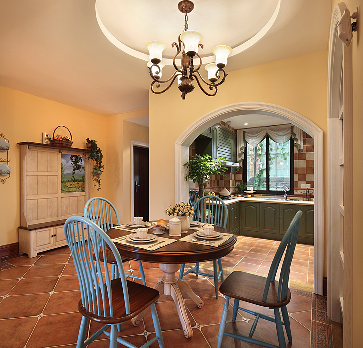 乡村田园风格  鸿图装饰