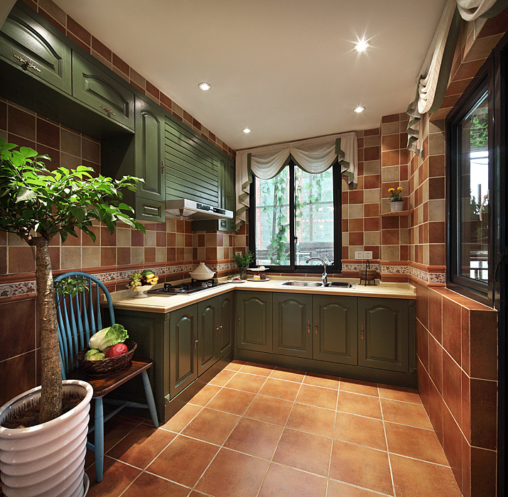 乡村田园风格  鸿图装饰