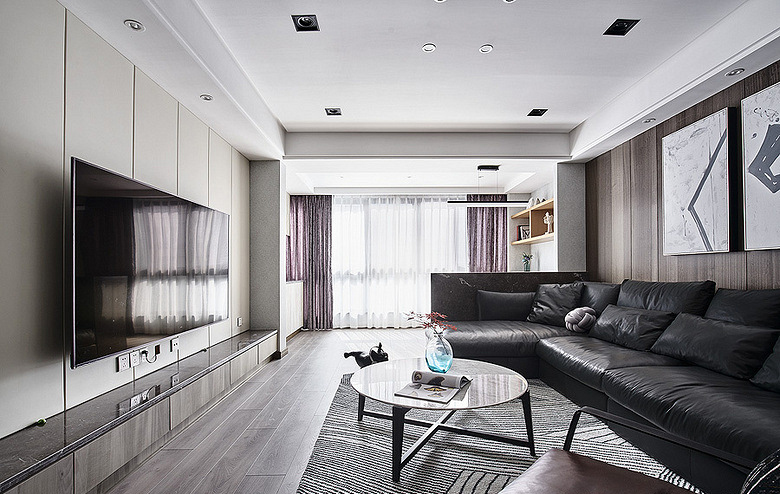 烟台装饰公司—现代港式装修案例分享