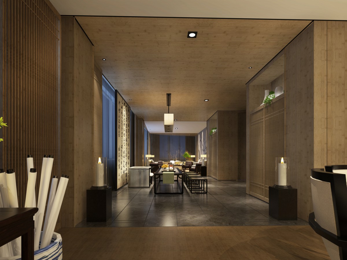  四个包厢，四季纷呈，春之芒种，收麦煮梅。夏之雨雾，静淡如水。秋之韵实，虫舞菊黄。冬藏拾暖，暗香沉醉。