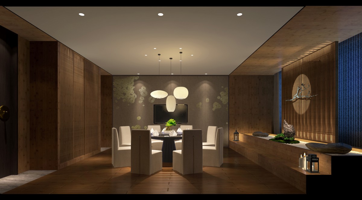  四个包厢，四季纷呈，春之芒种，收麦煮梅。夏之雨雾，静淡如水。秋之韵实，虫舞菊黄。冬藏拾暖，暗香沉醉。