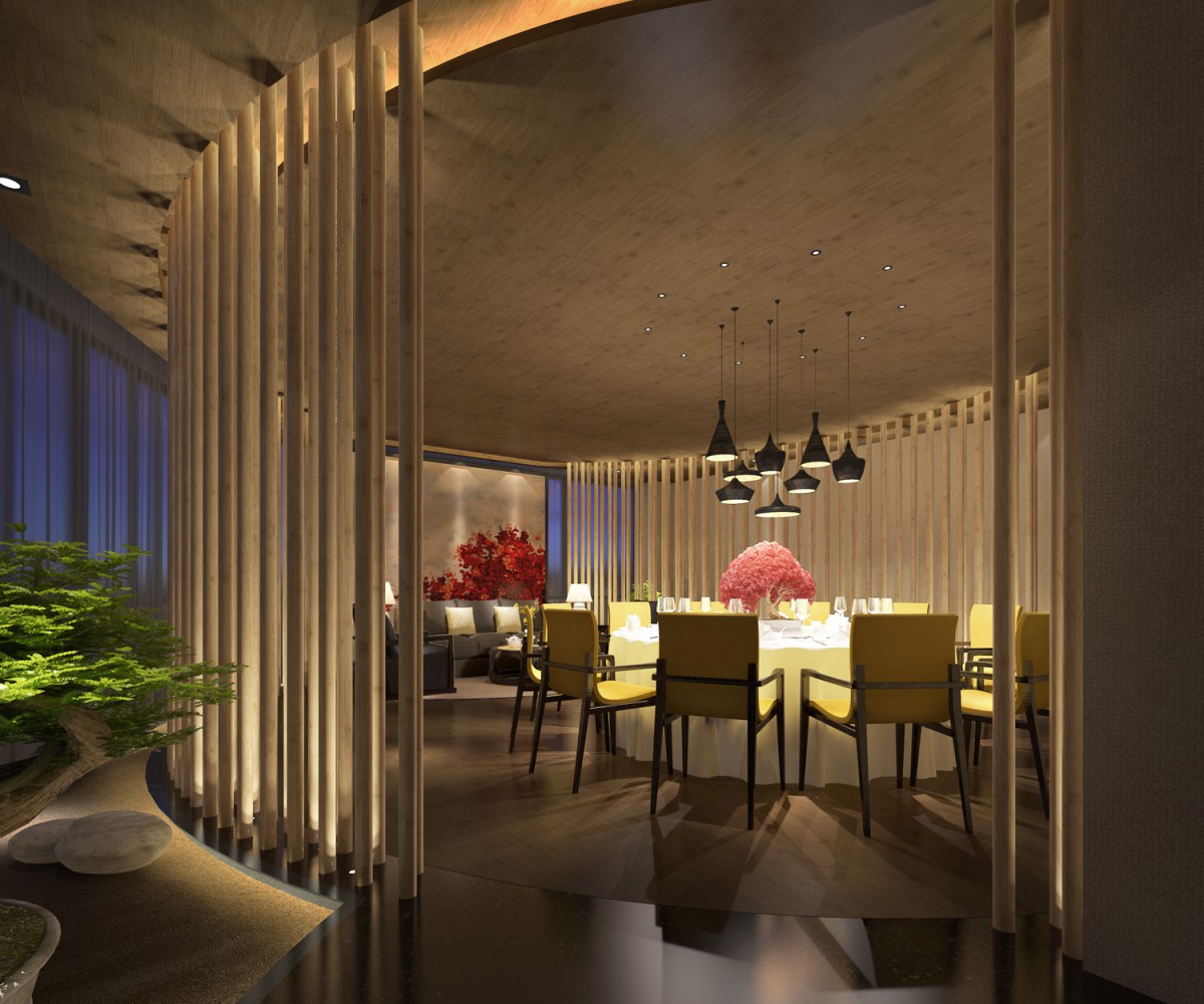  四个包厢，四季纷呈，春之芒种，收麦煮梅。夏之雨雾，静淡如水。秋之韵实，虫舞菊黄。冬藏拾暖，暗香沉醉。