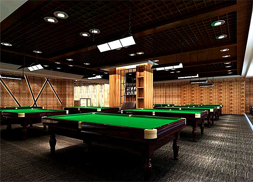 台球厅娱乐空间装修设计