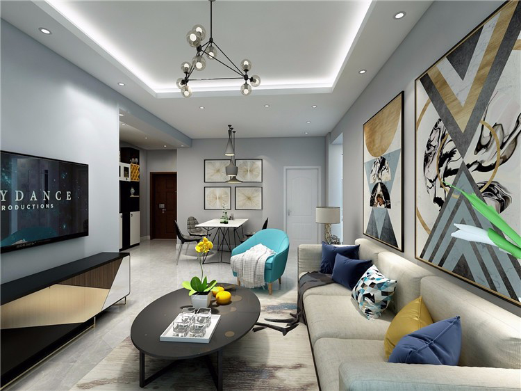 烟台鸿图装饰  现代简约装修效果图