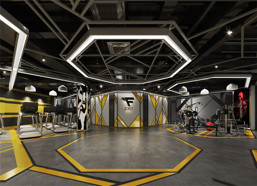 健身房店面装修设计