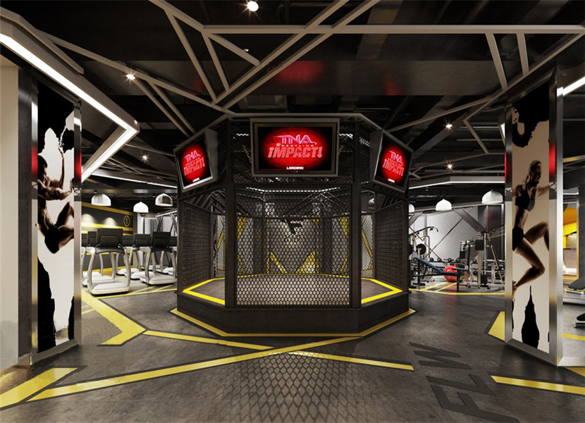 健身房店面装修设计