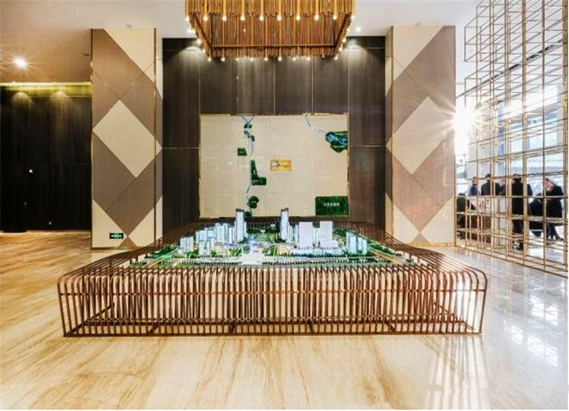 售楼中心空间装修设计