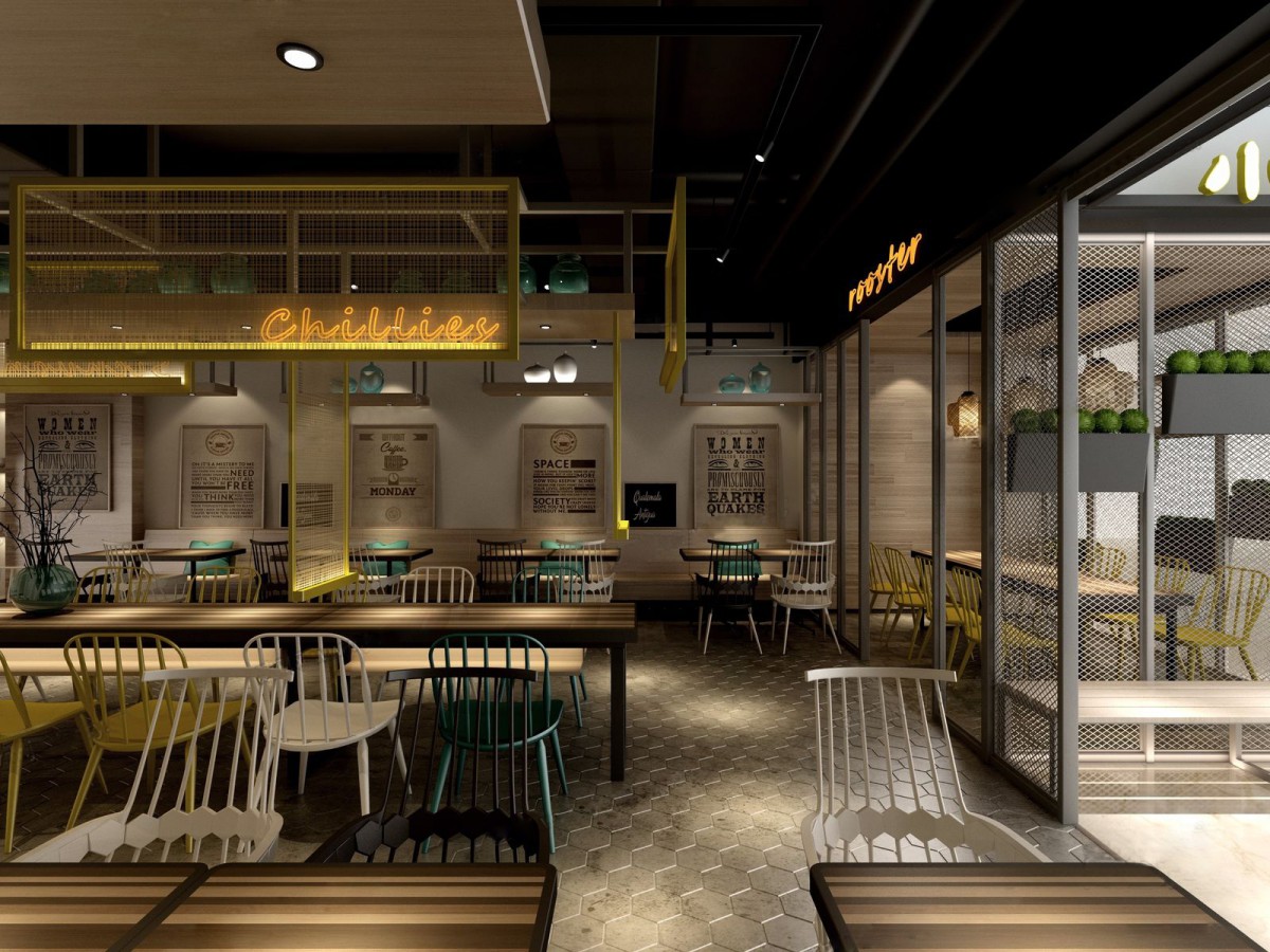 工业风餐厅设计