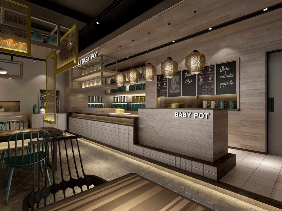 工业风餐厅设计