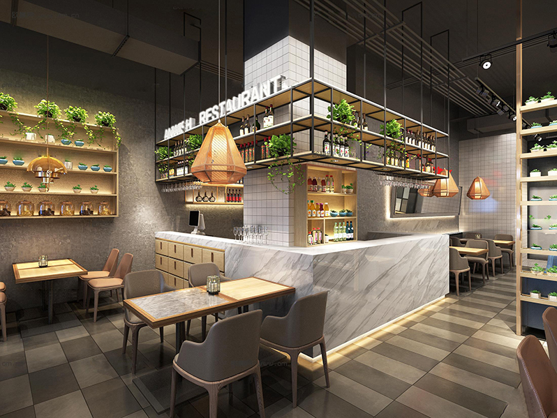 工业风餐厅设计