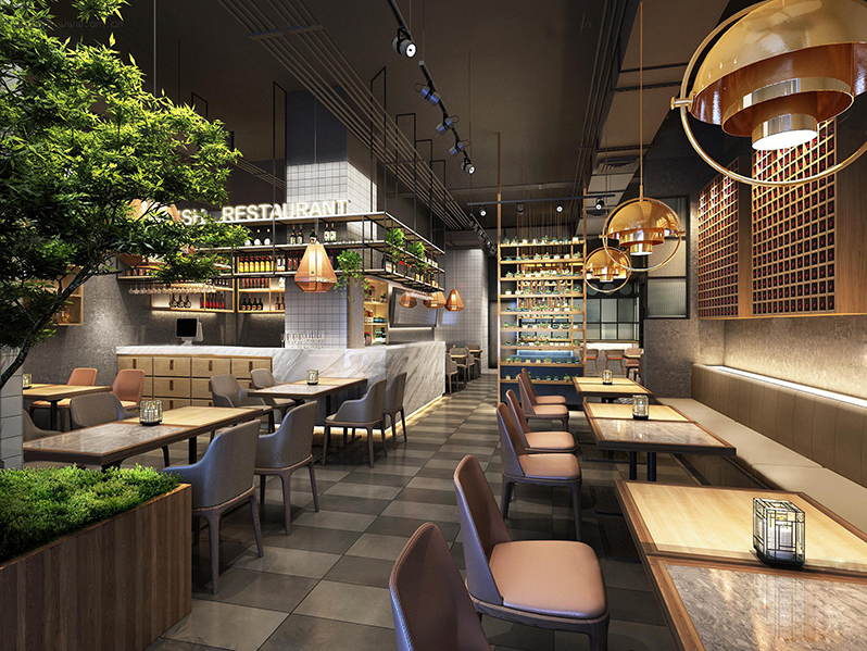 工业风餐厅设计