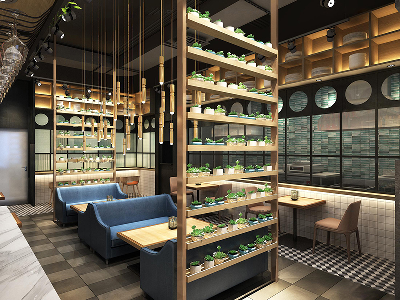 工业风餐厅设计