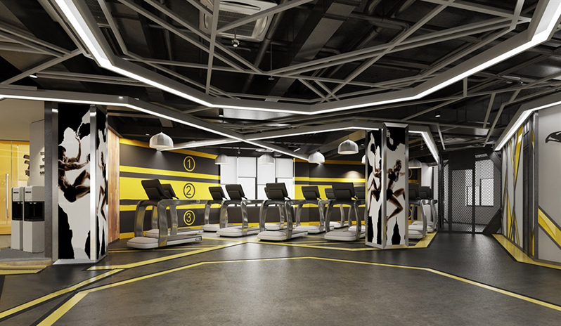 烟台装修公司——健身房设计