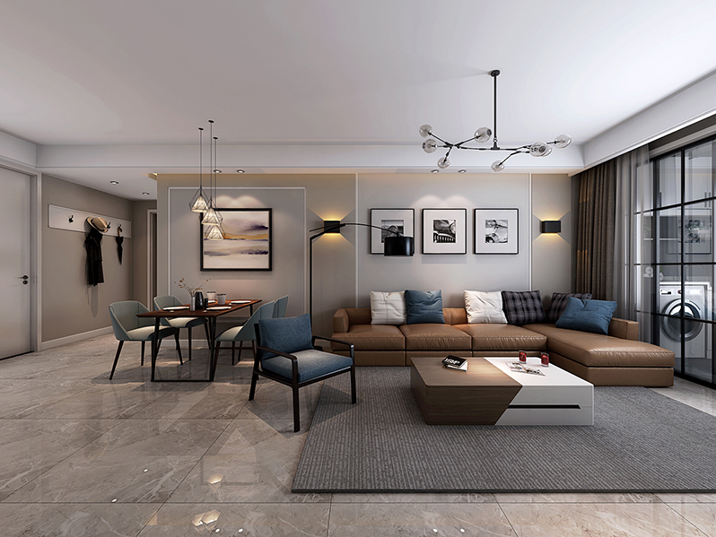 烟台鸿图装饰 现代简约风格装修案例