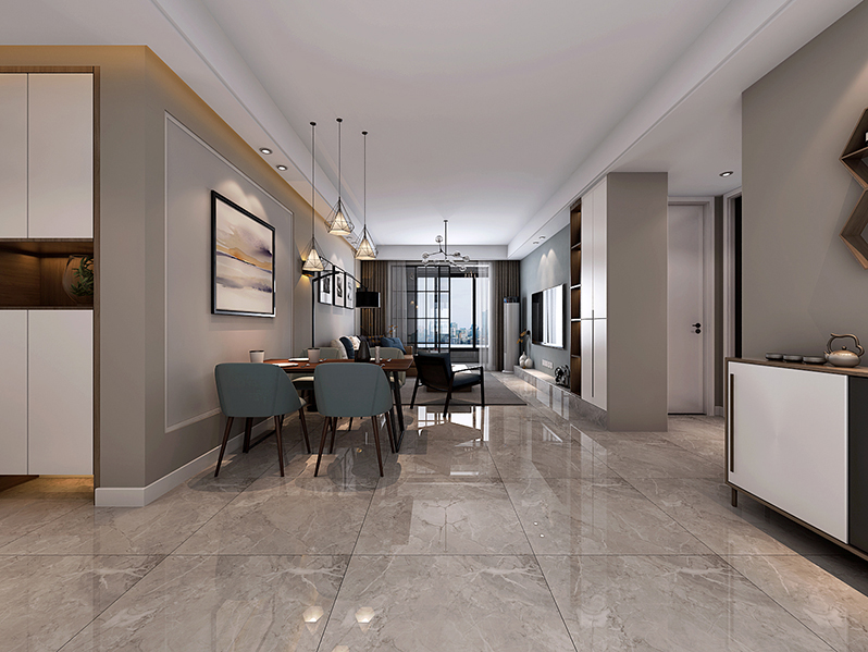 烟台鸿图装饰 现代简约风格装修案例