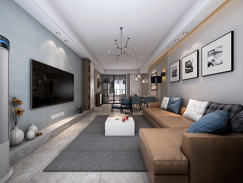 烟台鸿图装饰 现代简约风格装修案例