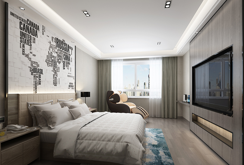 烟台工装案例——酒店客房设计方案