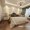 给人的感觉端庄典雅、高贵华丽，具有浓厚的文化气息。在家具选配上，一般采用宽大精美的家具，配以精致的雕刻，整体营造出一种华丽、高贵、温馨的感觉。