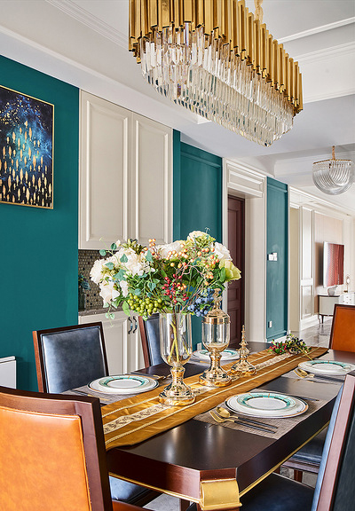 鸿图装饰 烟台装修  轻奢风格