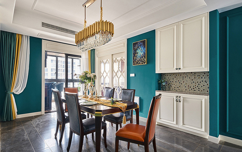 鸿图装饰 烟台装修  轻奢风格