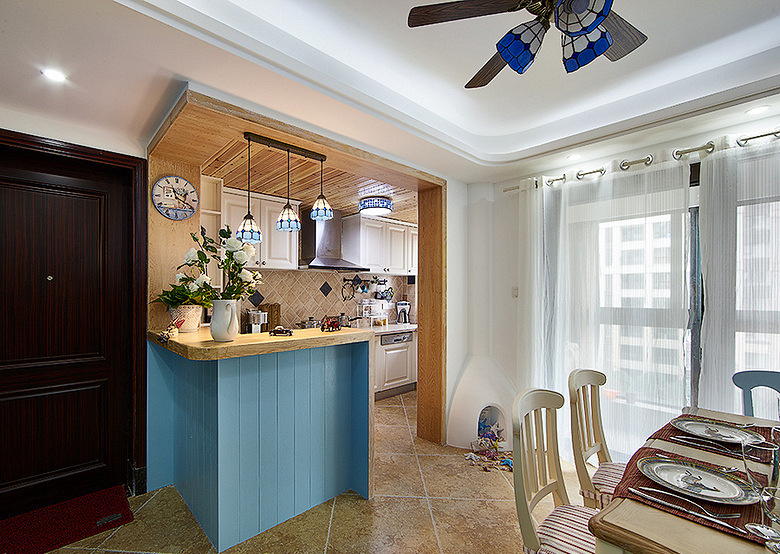 鸿图装饰：地中海风格装修案例