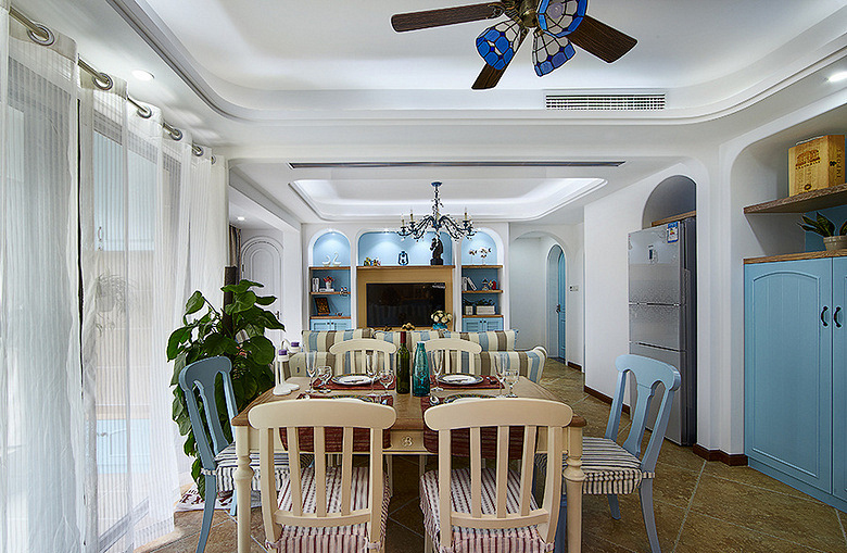 鸿图装饰：地中海风格装修案例