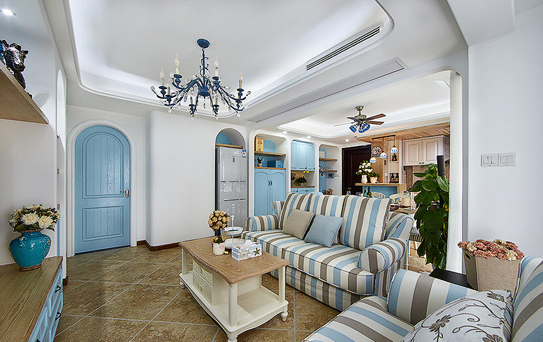 鸿图装饰：地中海风格装修案例