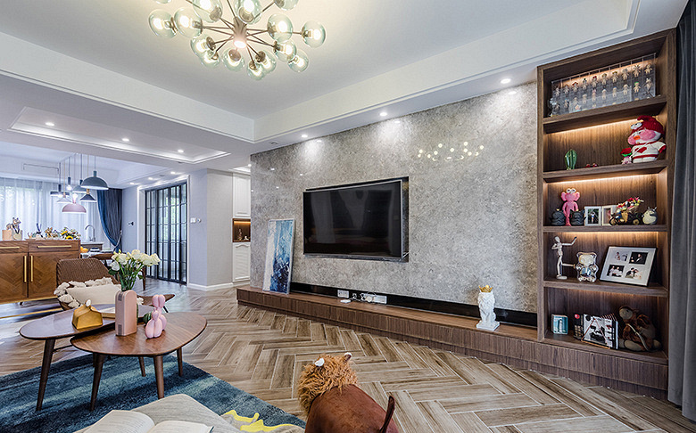 现代风格 烟台装饰公司 鸿图装饰