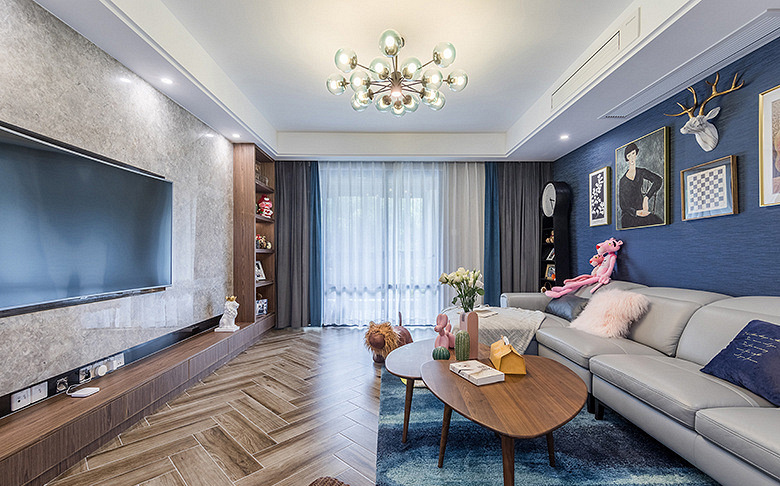 现代风格 烟台装饰公司 鸿图装饰