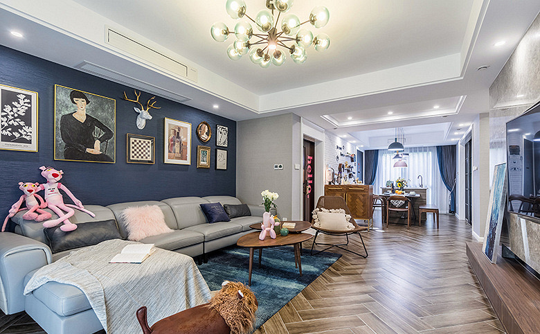 现代风格 烟台装饰公司 鸿图装饰