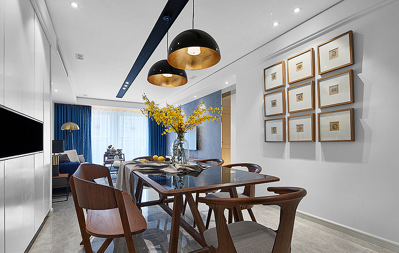 烟台装饰设计：在现代风格中捕捉到一屡素雅之美