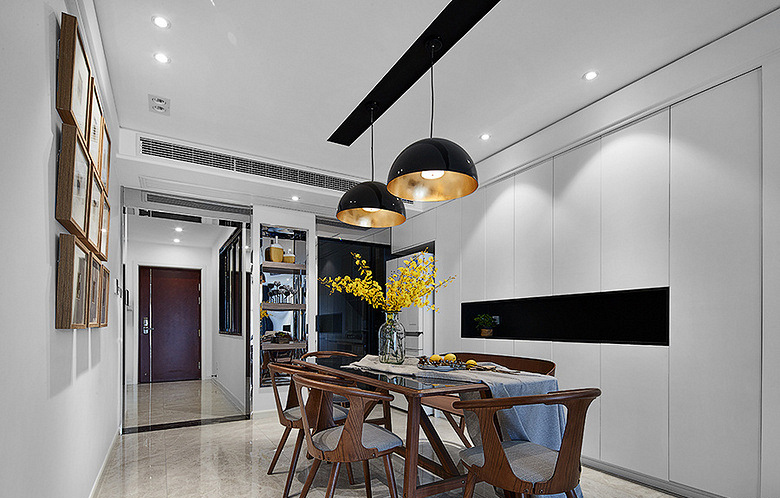 烟台装饰设计：在现代风格中捕捉到一屡素雅之美