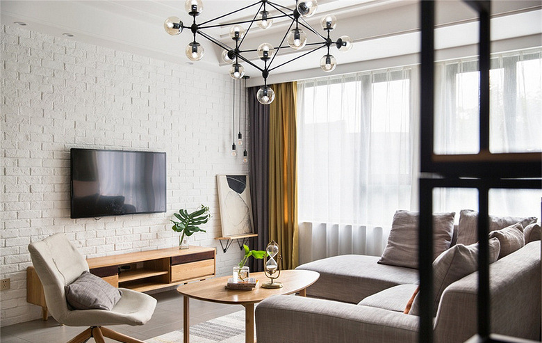 北欧风格 鸿图装饰  烟台装饰公司