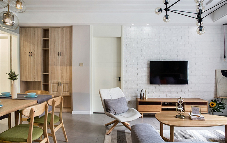 北欧风格 鸿图装饰  烟台装饰公司