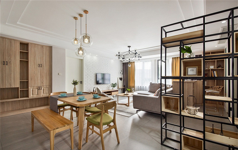 北欧风格 鸿图装饰  烟台装饰公司